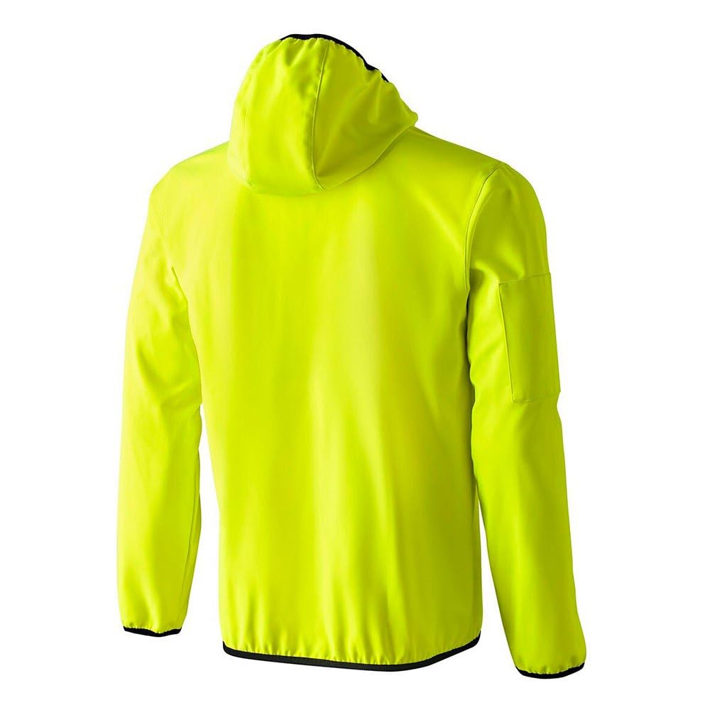 42K RUNNING - Chaqueta técnica 42k SOFTSHELL Amarillo Fluor-Negro