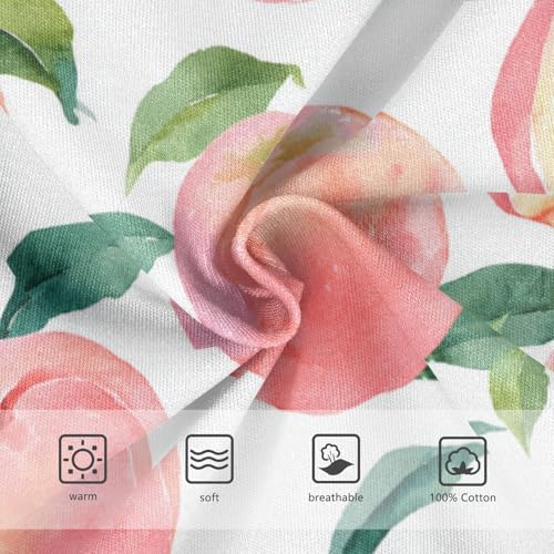 Wusikd Peach Fruits Boys' Underwear Cotton Boys Briefs Soft Toddler Underwear 2T3