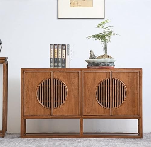 Slabstudiohongkong Elm Wood Shoe Cabinet, Sideboard Cabinet, Entrance Cabinet, Living Room Sideboard, Sideboard, Dresser, Buffet Sideboard, Dining Sideboard #TOP2