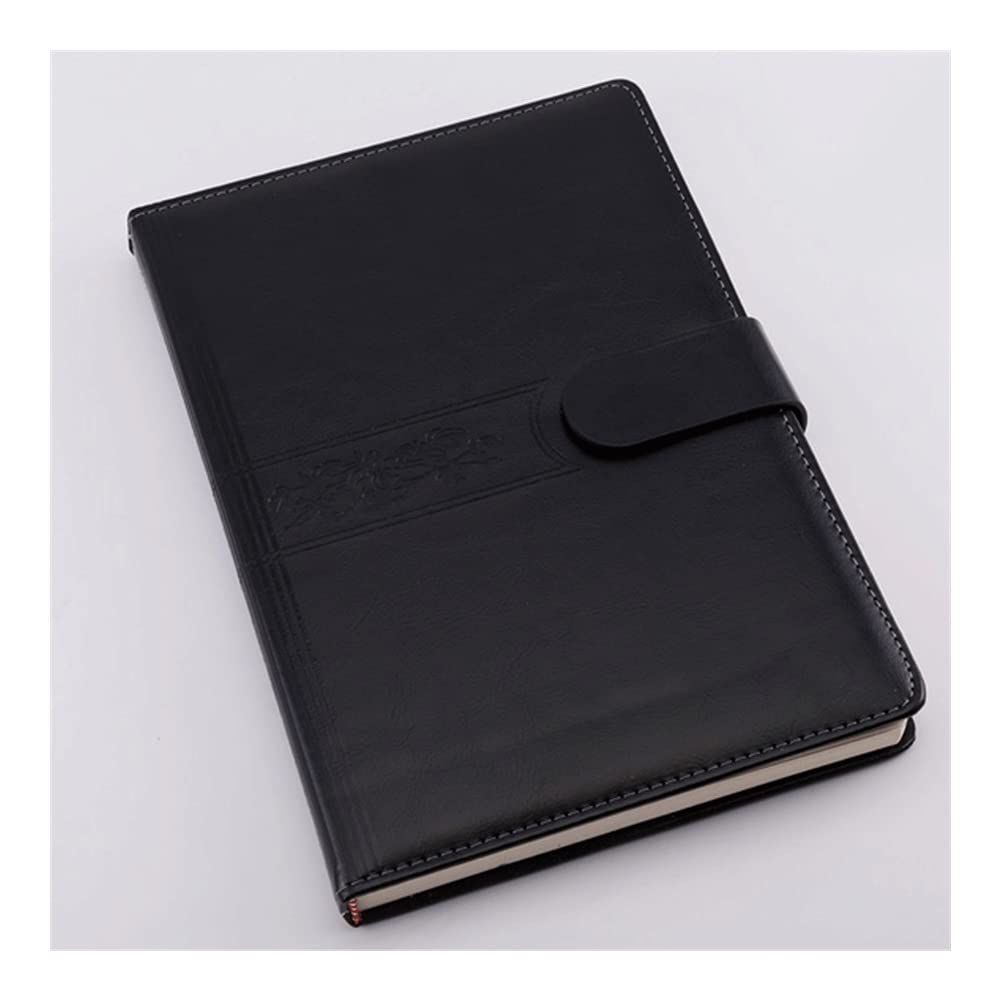 Carnets et journaux Notebook Hardcover Cuir Journal avec Boucle Business Office Diary Convient pour Faire des Plans, écriture, Fournitures Scolaires étudiant en Commerce (Color : C, Taille : B5)
