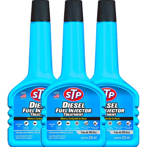 Kit 3 Aditivo Para Motor Diesel Stp Para Limpeza Dos Injetores Diesel Fuel Injector Treatment