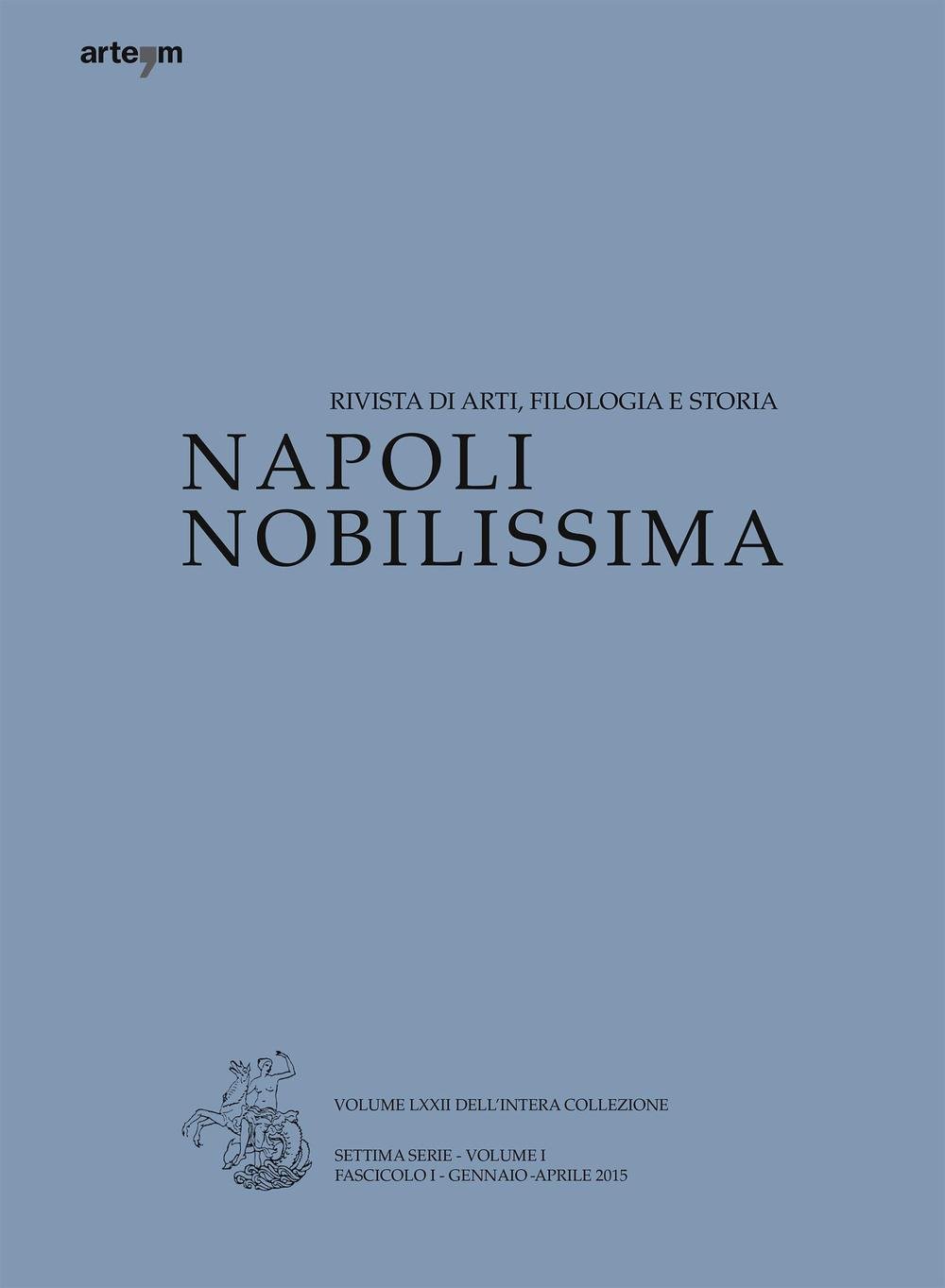 Napoli nobilissima 2015 résoudre vos recherches en histoire de l'art italien