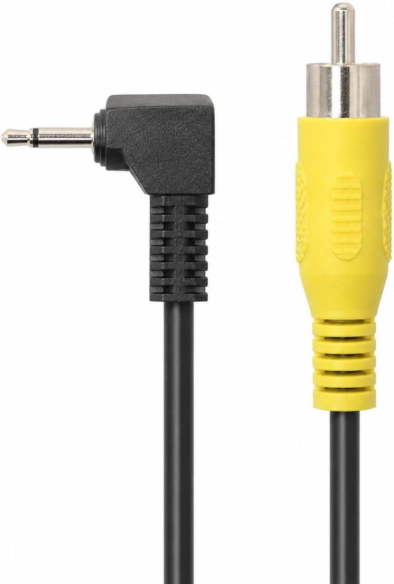 2.5mm Male Mono to 1 RCA Male Audio Adapter Cable Cord