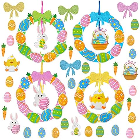 Kit de Corona de Bricolaje de Pascua para Niños Cover