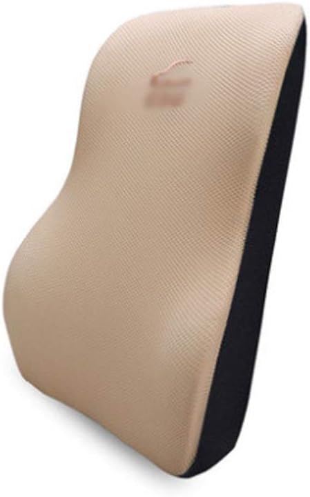 Lumbar Pillow Car Home Headrest Neck Pillow Cotton Waist Car Cushion Pillow(E)