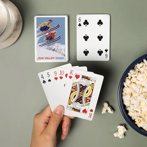 Baraja de 52 cartas tamaño póker Lantern Press miniatura 2