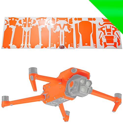 Skin Stickers Compatible with DJI Mavic 3 Pro Full Wrap (NEON GREEN), Neon Green / Pro
