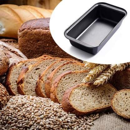 BANQLYN Popular Combo - Carbon Steel Non-Stick Bread Loaf Pan Tin Tray, 6 Cup Muffin Baking Tray & Cupcake Mould Baking Tray Tin Pan Set for Making The Perfect Cupcake & Bread 4