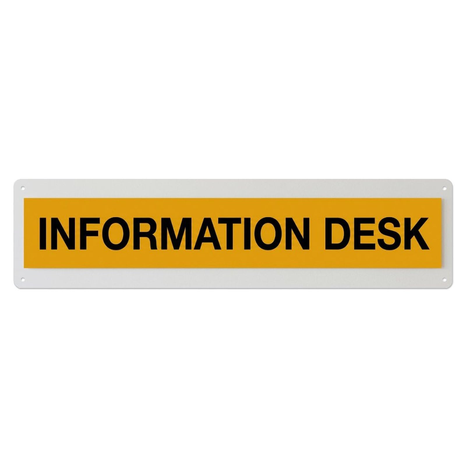 Information Desk Help Available Metal Tin Sign