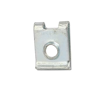 Sourcingap 20pcs 6 X 1 Pitch Etric Thread Carbon Steel Zinc Plated