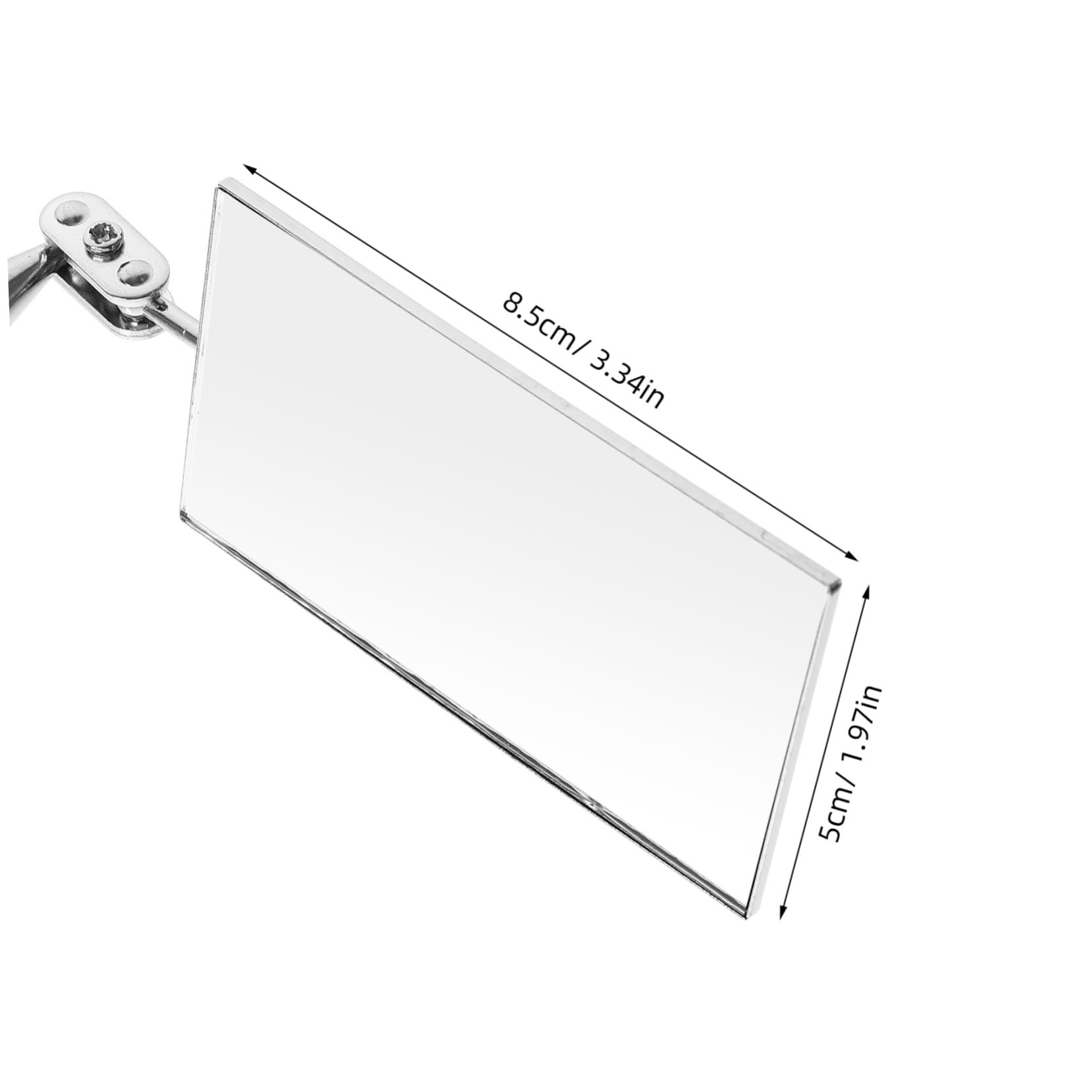 Unomor Automotive Mirror Tool 3pcs Extendable Inspection Mirrors Flexible Stick 360° Rotation for Easy Viewing