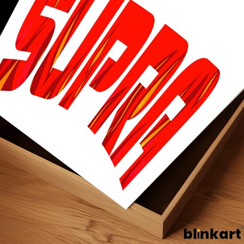 Image of BLINKART Toyota SupraCar Posters Sticker Gift Items for Boys Room Wall Decor || Comes with Double-Sided Tape|| Decoration Bedroom Living Room Office Studio Decor | 12x18 In (A3) - CAR-271