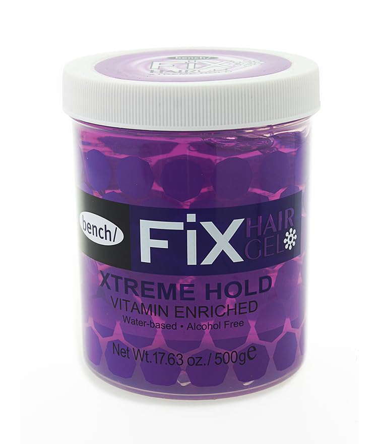 Amazon.com : Bench Fix Xtreme Hold Hair Gel 500 g : Beauty