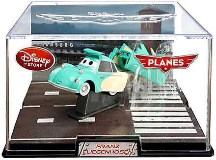 Disney / Pixar PLANES Movie Exclusive 1:43 Die Cast Plane In Plastic Case Franz Fliegenhosen