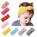 Baby Girl Cute Turban Headbands Head Wrap Knotted Hair Band for Newborn, Toddler and Childrens