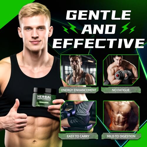 Yoqpoe 30g Volume Herbal Mix, Herbal Body Supplement for Men