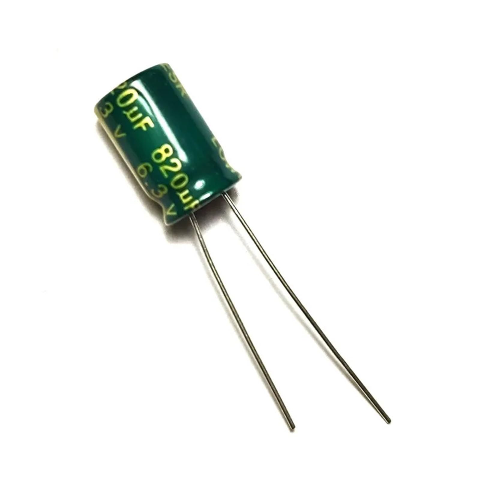 Condensateurs 820uF 6.3V contre le sifflement des circuits et écrans noirs en lot de 20