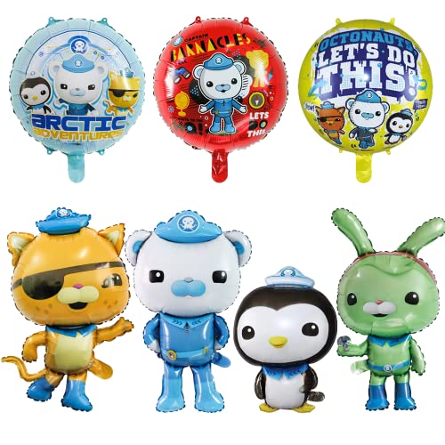 Philoctes 7 Stück Luftballon Kinder Geburtstag Kit, 4 Große Größe...