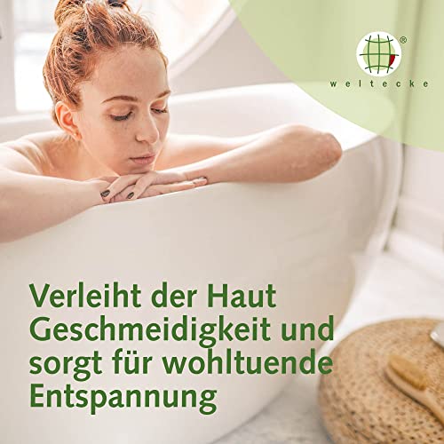 Weltecke Basisches Badesalz 2.800 g | Basen-Bad zur Entgiftung & Entsäuerung | Made in Germany | 100% vegane Haut-Pflege | Perfekt für ein Vollbad, Sitzbad, Fußbad oder Handbad | Wellness-Badesalz