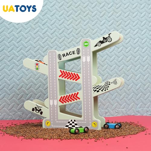 Image of Wooden Toys for Kids Race Tracker for Kids Brain Development Toys Activity Toys for 5+ year old Child Toys 2-5 years