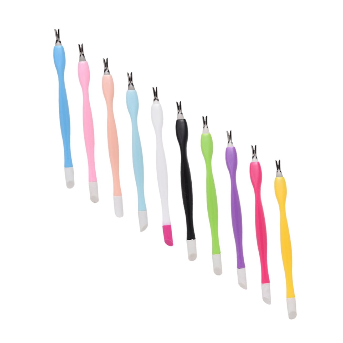 50Pcs Dual Headed Manicure Trimmers Exfoliating Dead...