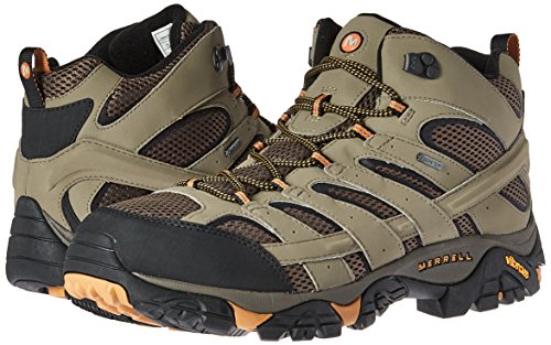 image for Merrell Men's Moab 2 Mid Gtx Hiking Boot, Walnut, 13 W US, 13 Wide