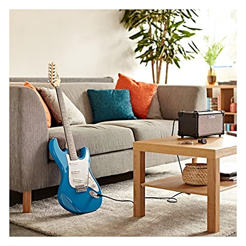 Kit de guitare électrique pour débutant(e) s avec ampli 10 W LA par Gear4music Blue - Les Beatles, Paul McCartney, John Lennon, RIngo Starr, George Harrison Kit de guitare électrique pour débutant(e) s avec ampli 10 W LA par Gear4music Blue – Image 3