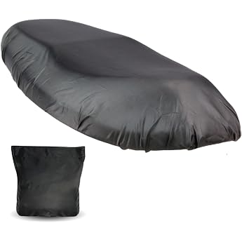 Universal Motorcycle Seat Cover Waterproof Oxford Seat Cover with Elastic Band for Scooters & Mopeds Protection Against Rain Sun Dust and Scratches Dustproof Seat Cushion Accessories