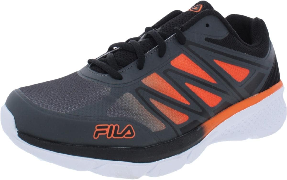 Fila Memory Superstride 3 Dark Shadow/Vibrant Orange/Black 9.5 D (M)