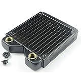 BXQINLENX 120 Pure Copper 12 Pipe Heat Exchanger Radiator for PC CPU CO2 Laser Water Cool System Computer