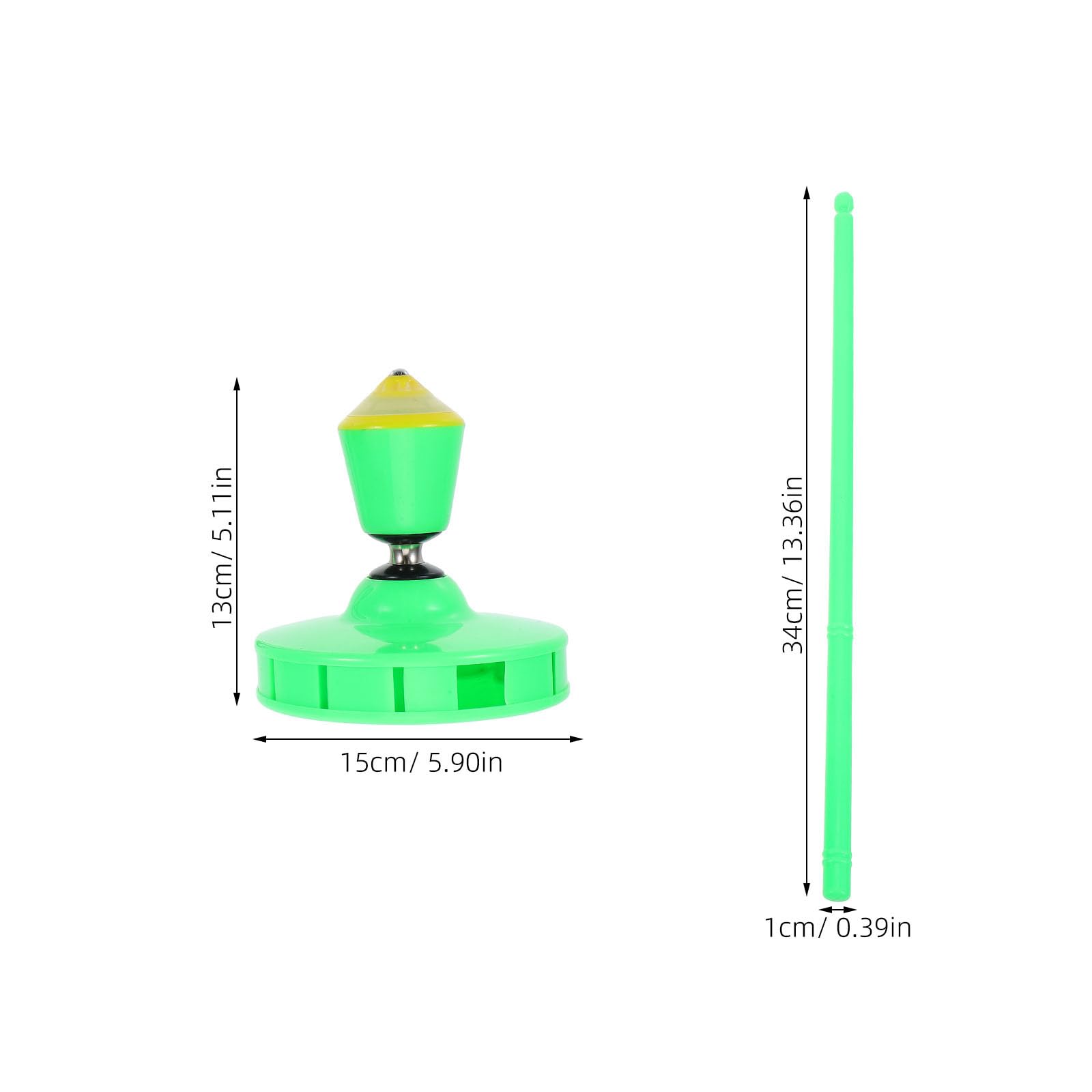 1 Set di Yoyo Cinese: Diabolo a Testa Singola con Design Antiurto - Rotazione Fluida Adatta ai Principianti per Attività all'Aperto