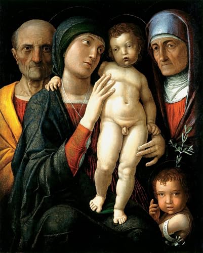 Affiche Artistique Sainte Famille Mantegna Toile Haute Définition