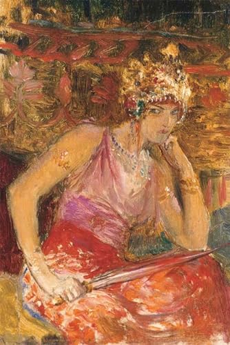 Salomé de Georges Antoine Rochegrosse impression sur toile pour décoration de salon en 60x90cm