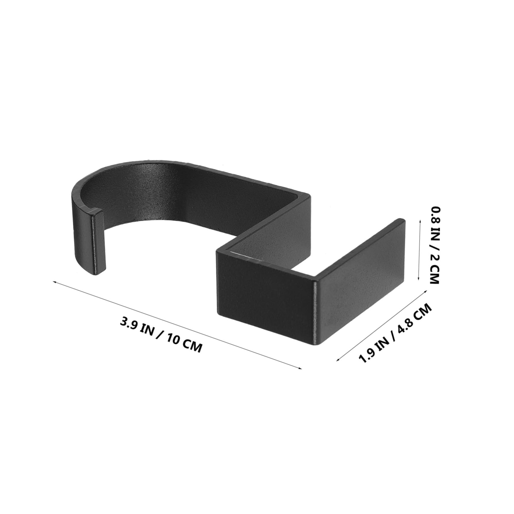 Levemolo 2Pcs No Drill Desk Hooks Compact Portable Storage Hook for Handbags Scarves More Easy to Install Table Purse Holder Modern Design for Office Home Use