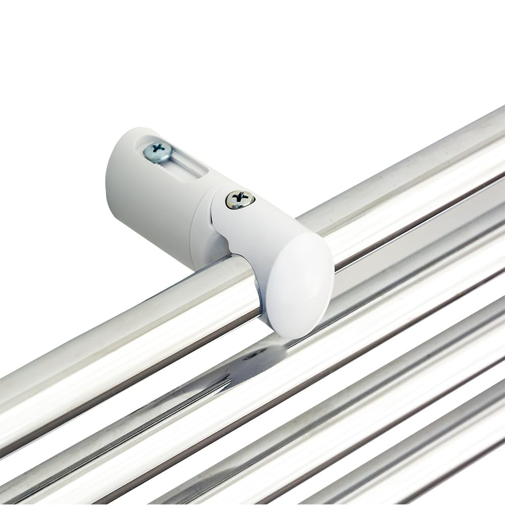 3 Supporti Per Termosifone In ABS - Reggitubo Per Bagno Universali 5cm - Foto 9