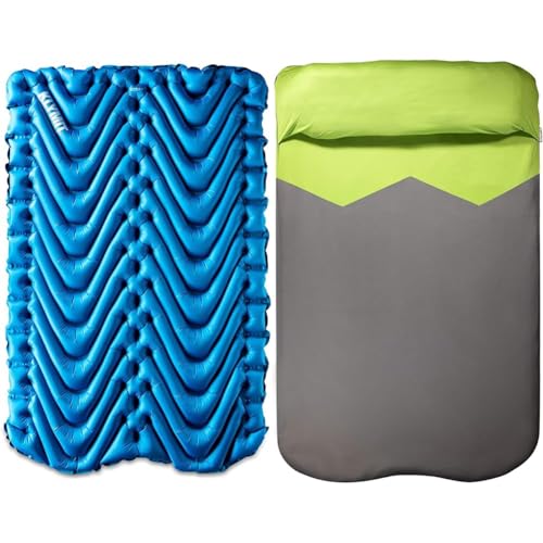 Klymit Insulated Double V Sleeping Pad and Static V Sheet