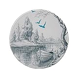 Mauspad Größe: 200 mm x 200 mm x 3 mm (7,9 