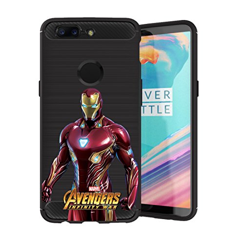 Image of MTT Iron Man Infinity War Officially Licensed Armor Back Case Cover for OnePlus 5T (Design 253)