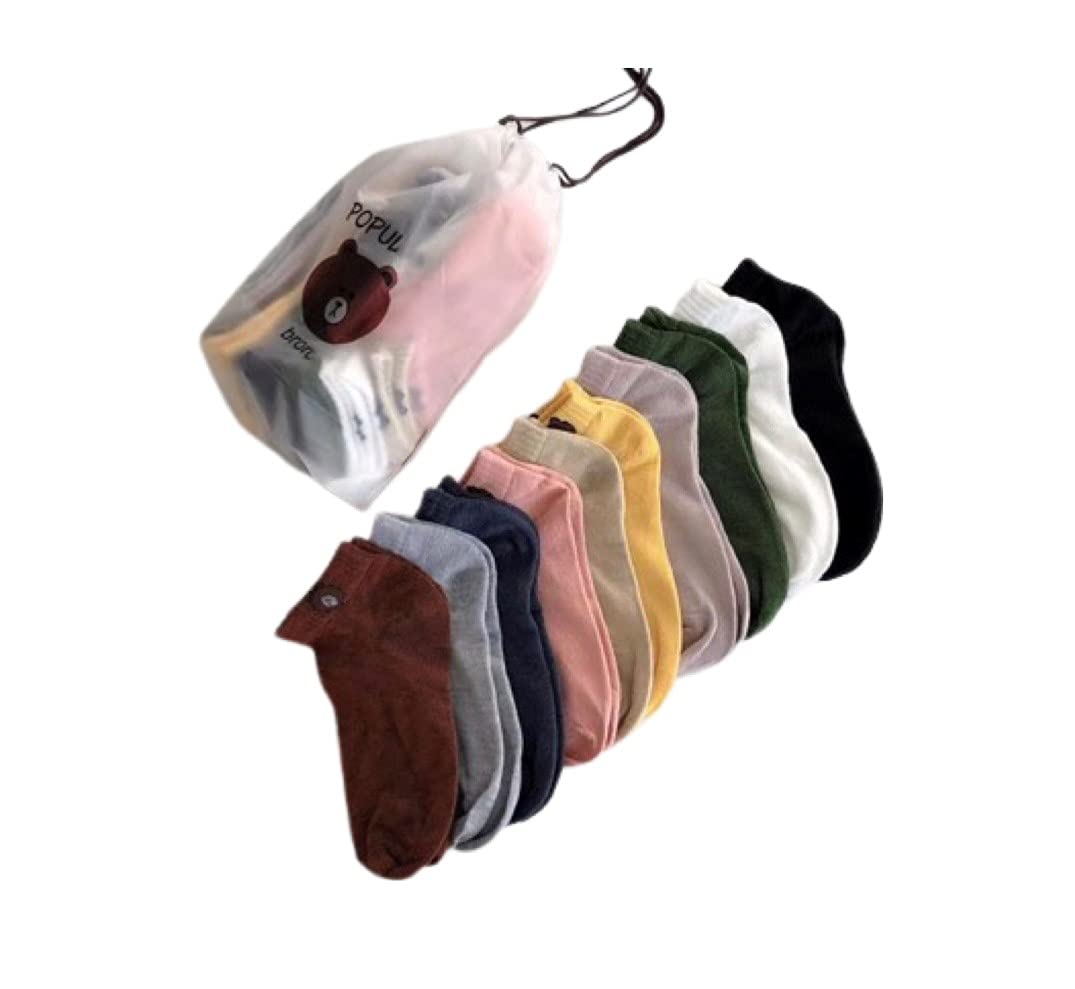 ELECDONWomen's Socks - Thin Ankle Lightweight Socks