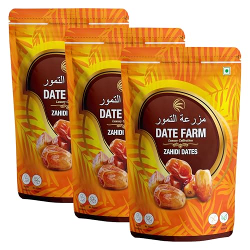 Image of Date Farm Zahidi Luxury Wet Dates | Soft & Juicy | 100% Natural Superfood | Boosts Immunity | No Added Sugar | Gluten-Free | 1500g Healthy Pack
