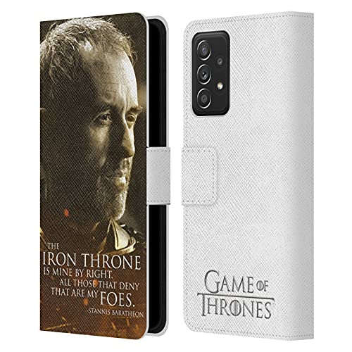 Coque Samsung Galaxy A53 5G Game of Thrones Stannis Étui Cuir pour Vos Déplacements Quotidiens