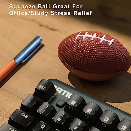 GIFTEXPRESS 1 Dozen 4" Foam Mini Football Stress Balls, Mini Sport Balls, Game Day Decoration Party Favor, Football Themed Party Supplies - Image 5