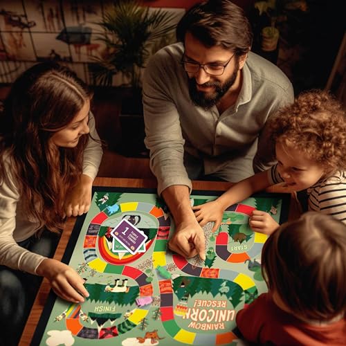 Rainbow Unicorn Rescue Juego de Mesa para Niños 4-8 miniatura 5