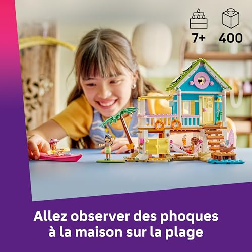 LEGO® Friends 42699 La maison sur la plage et les phoques - vue 4