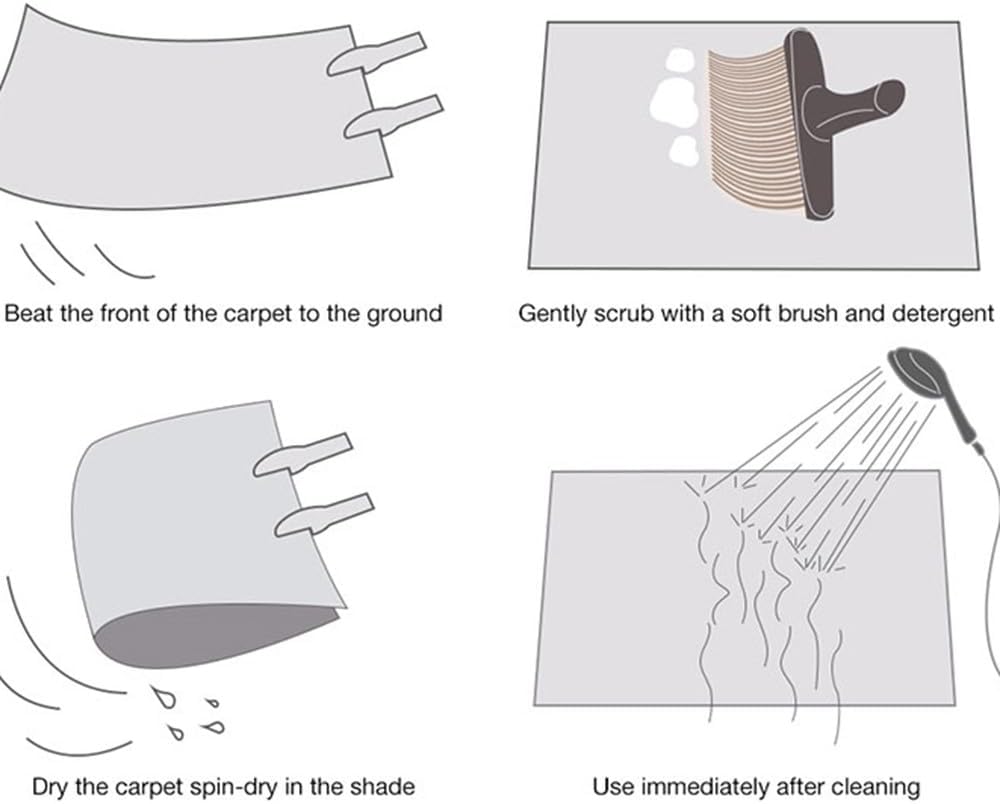 Silky Fluffy Carpet Modern Home Decor Long Plush Shaggy Rug Play Mats Sofa Living Bedroom Bedside Mat Balcony Carpets,Cream White,40X60cm(15.7x23.6in)