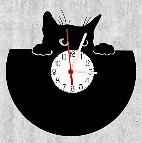 Bigcopy e.K. Orologio da parete con gatto con