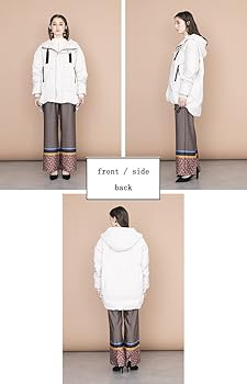 Amazon | [ラリアムー]Lallia Mu フードダウンジャケット コート