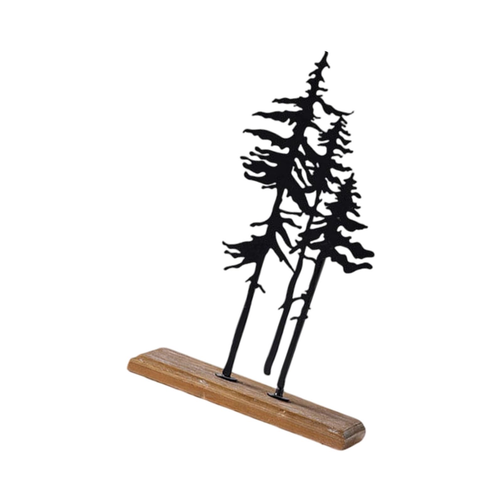 Sculpture d'arbre en fer vintage idée cadeau originale pour Thanksgiving et fêtes de maison