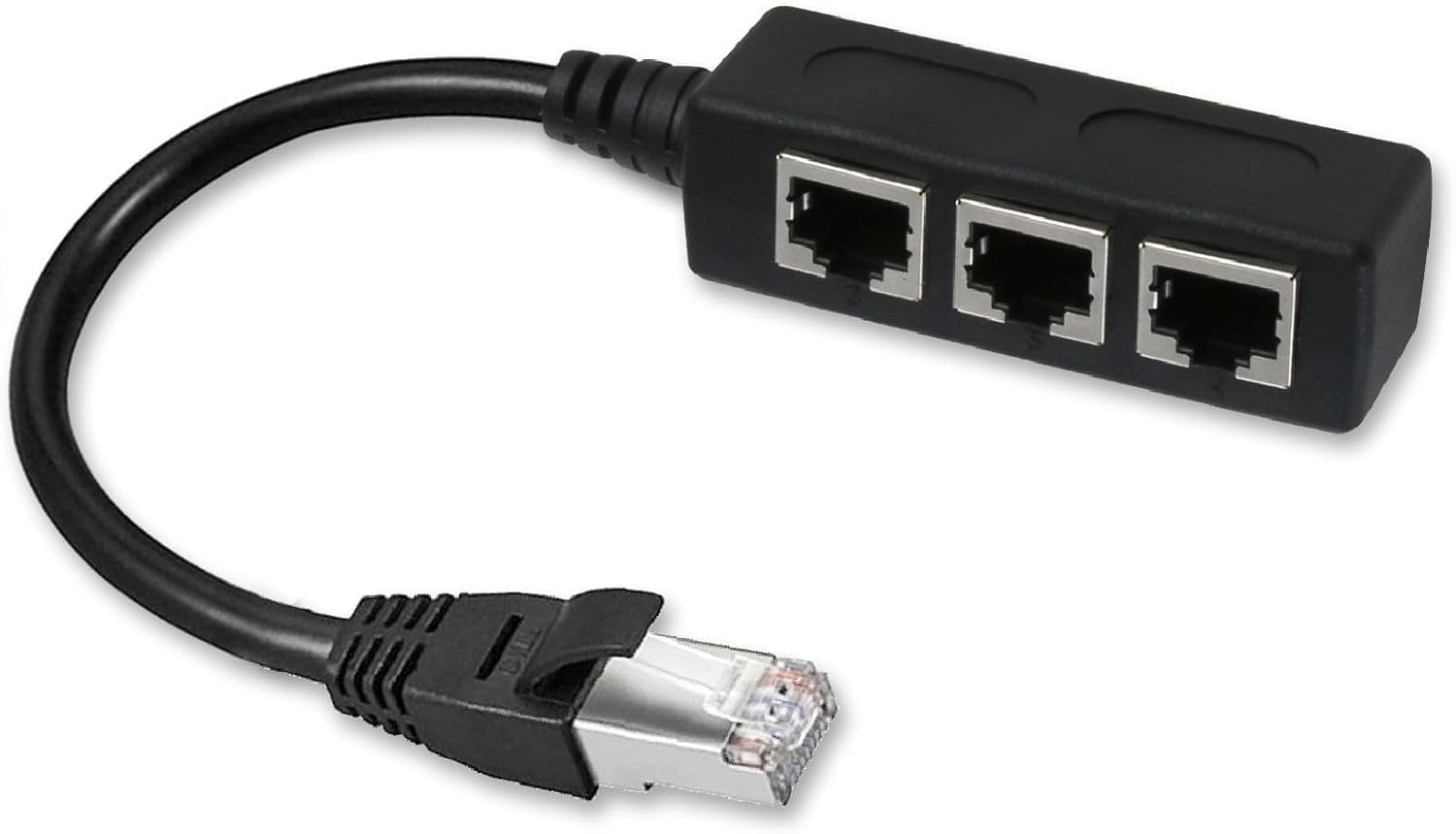 RJ45 Cable Splitter Network Adapter, Splitter 1 to 3