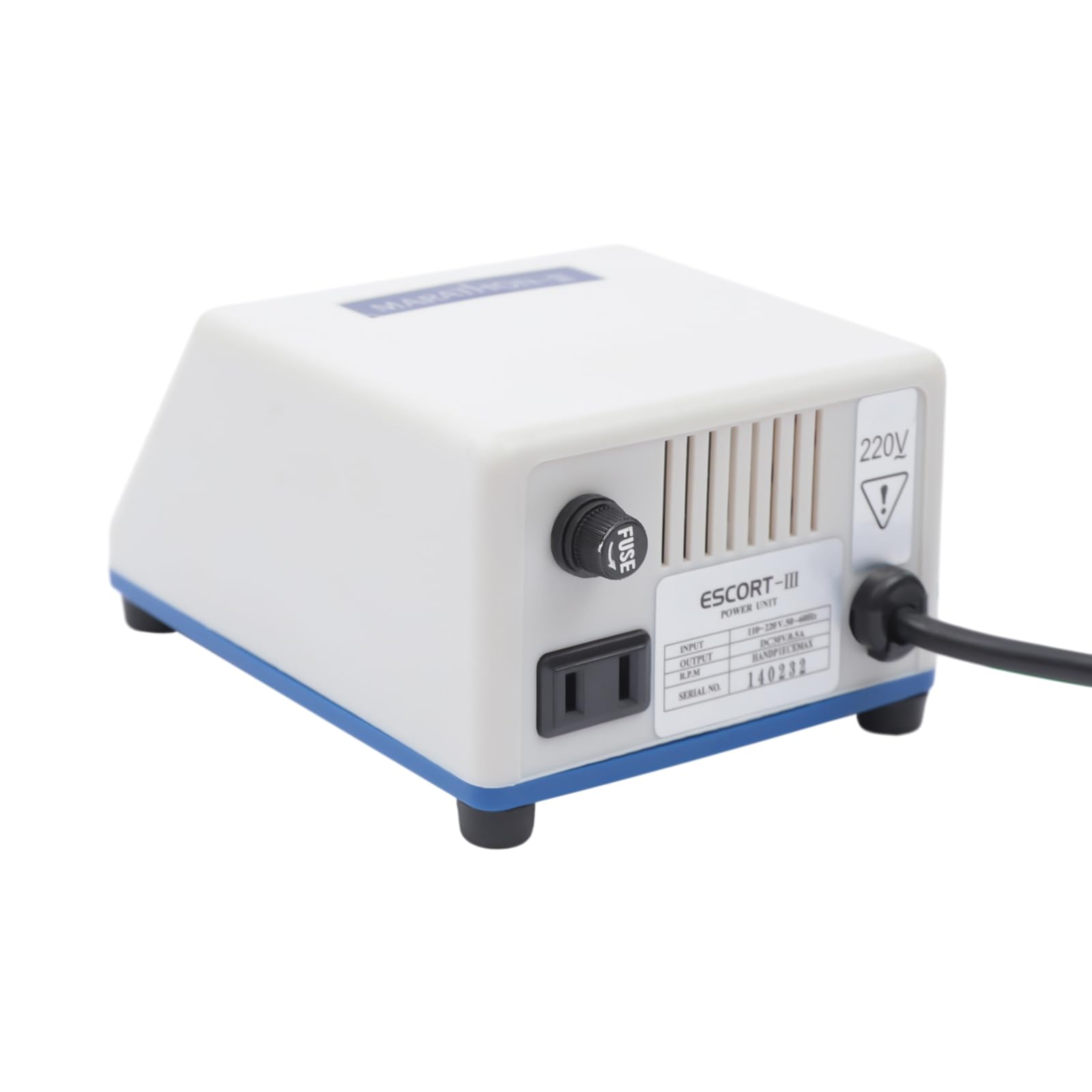 Labor Mikromotor 35000rpm Elektro Mikromotor Schleifmaschine mit Positiver Negativer Schalter Pedal Abnehmbarer Handgriff Schneiden Schleifen Polieren